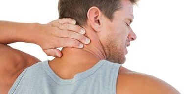 neck hurts with cervical osteochondrosis