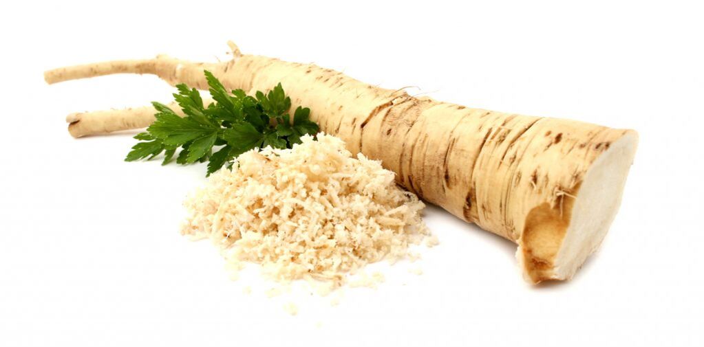 Horseradish and elderberry rubbing for cervical osteochondrosis